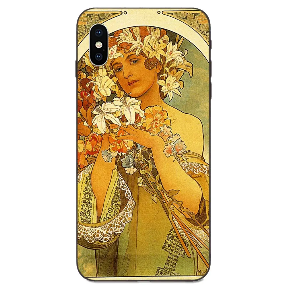 Для Apple iPhone 11 X XS Max XR Pro 4 4S 5 5S SE 6 6S 7 8 Plus мягкий милый художественный постер Alphonse