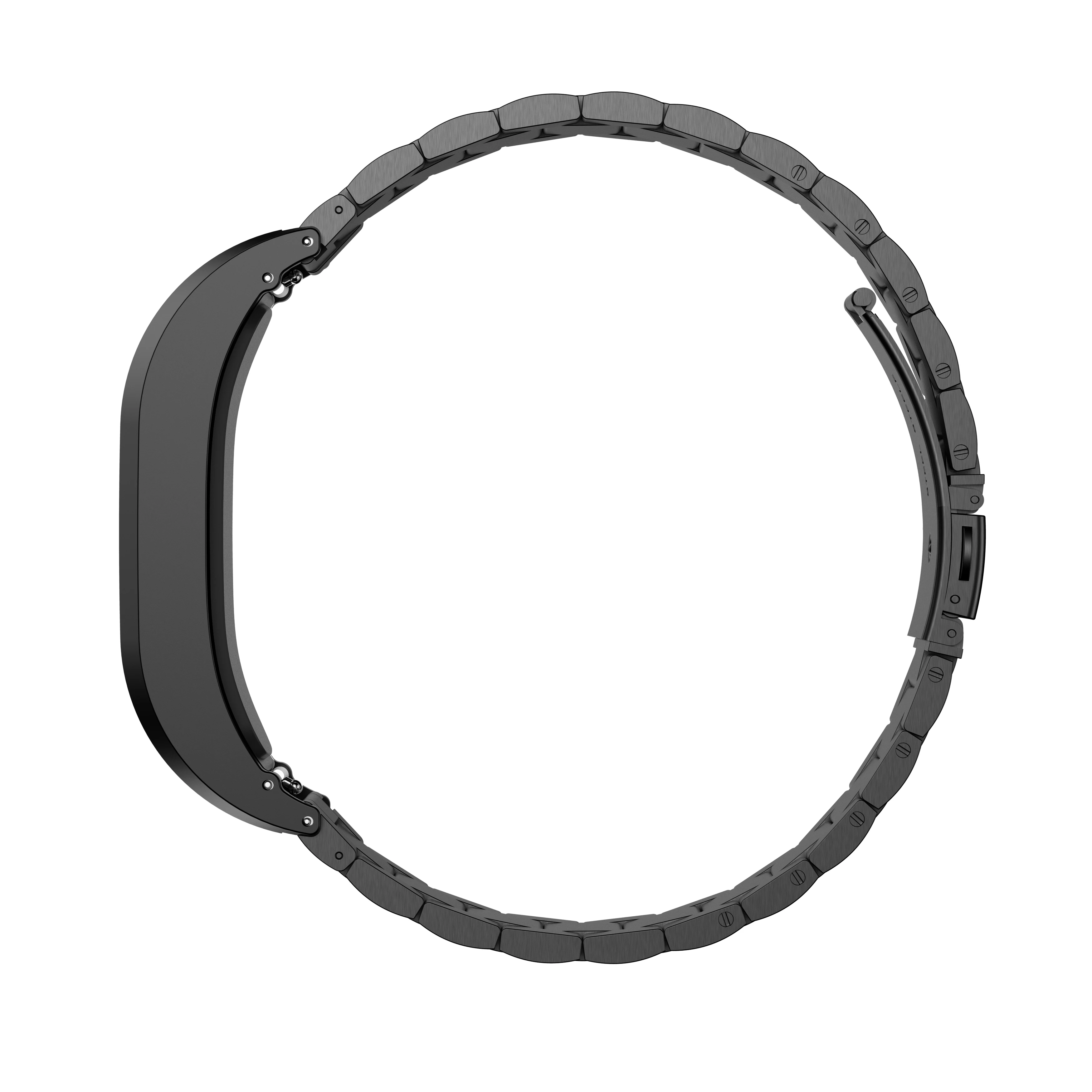 

ANBEST Stainless Steel Watchband Strap for Vivofit 4 Metal Bracelet Replacement for Vivofit 4 Watch Accessery with Frame