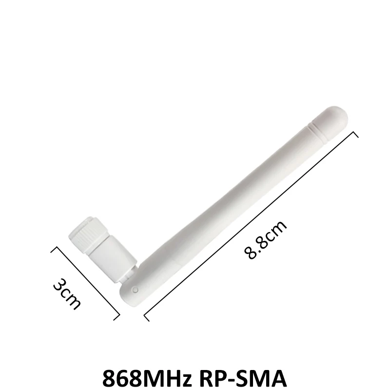 GRANDWISDOM 5pcs 868mhz antenna 3dbi sma female 915mhz lora antene pbx iot module lorawan signal receiver antena