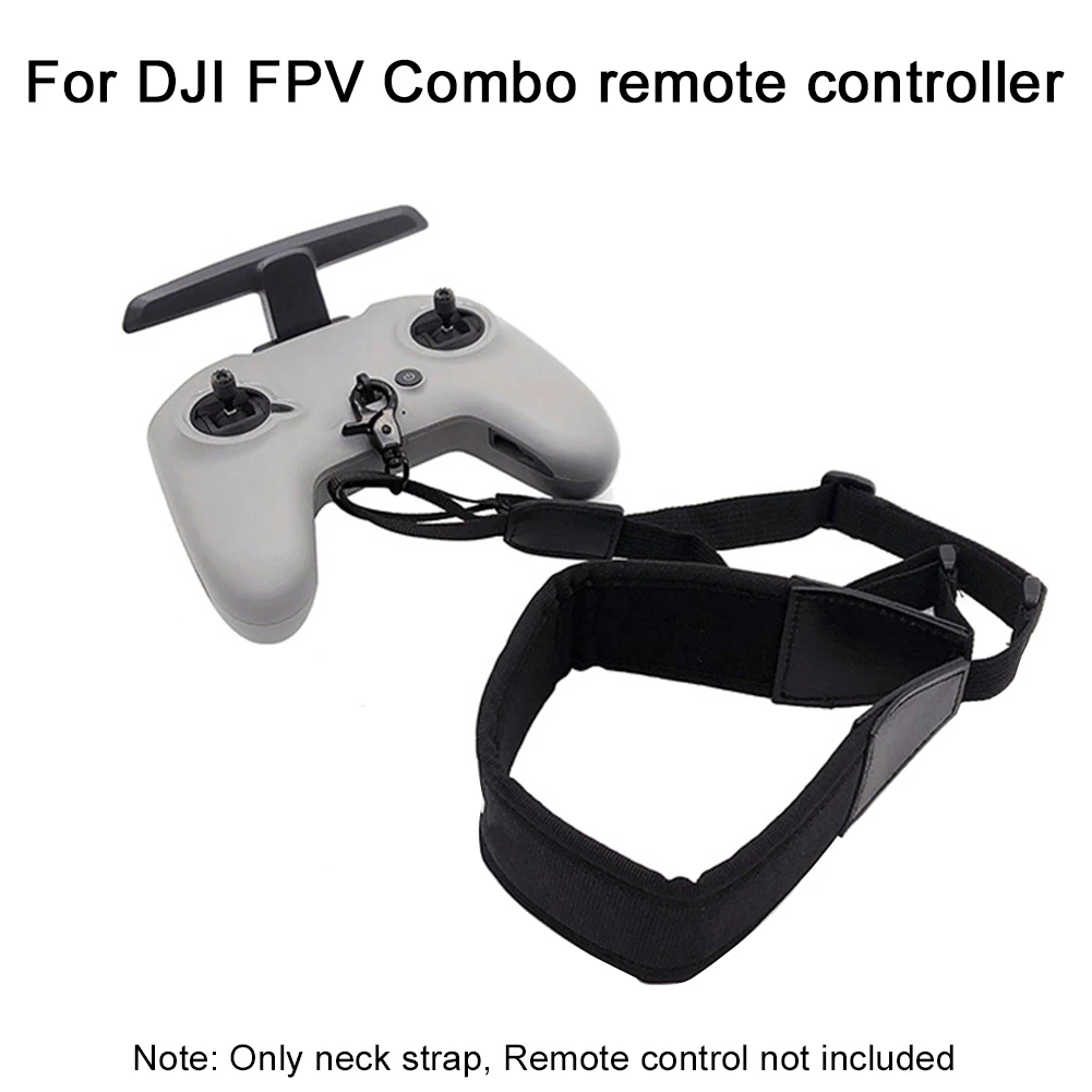 

Widened Lanyard Buckle Hanging Handsfree Neck Strap Drone Accessories Transmitter Sling For DJI FPV Combo Remote Controller