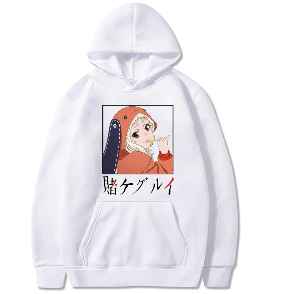 

Kakegurui Runa Hoodie Manga Hoodies Long Sleeved With Pockets Pullovers Tops