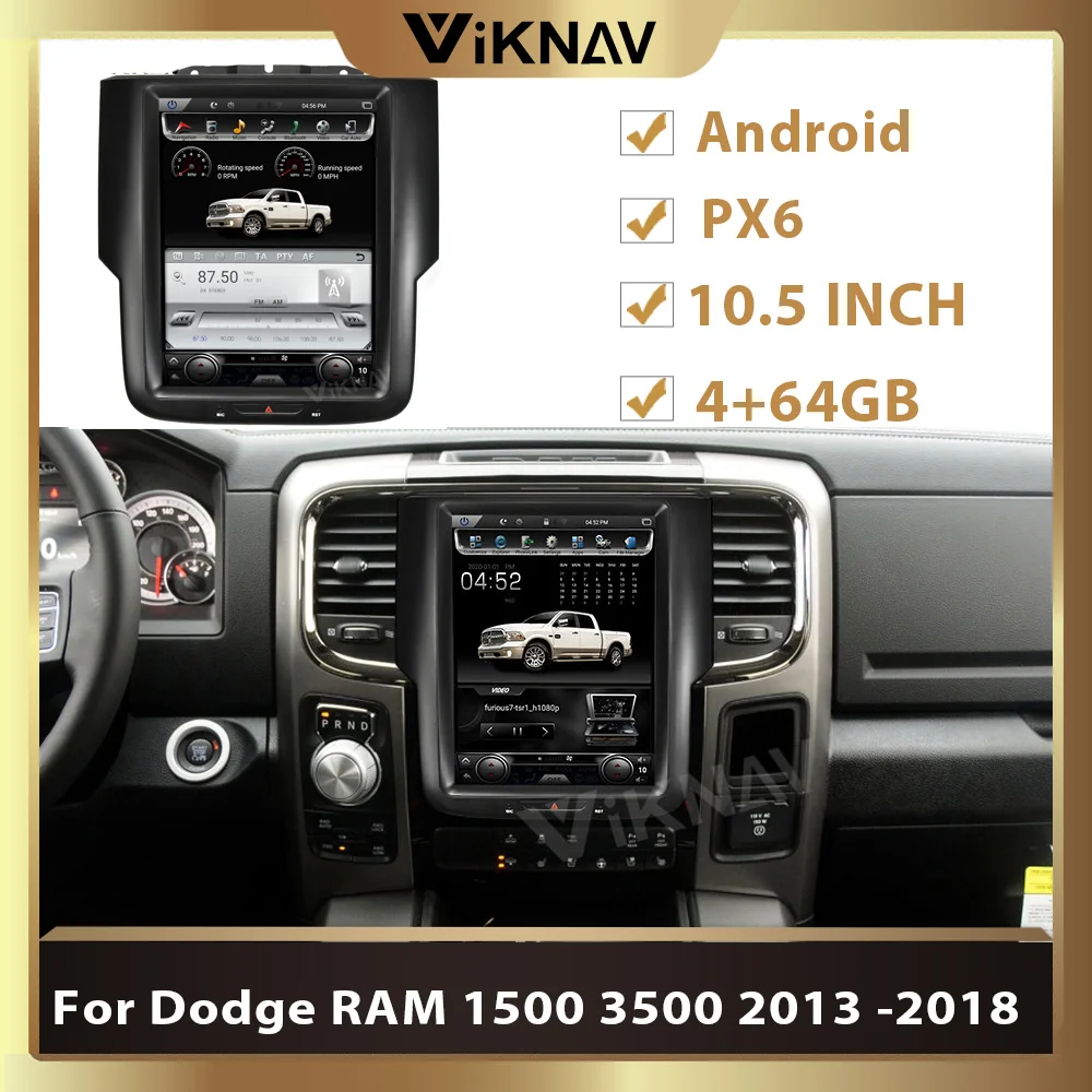 Автомобильный радиоприемник на Android для Dodge RAM 2013 2017 автомобильный стереоприемник