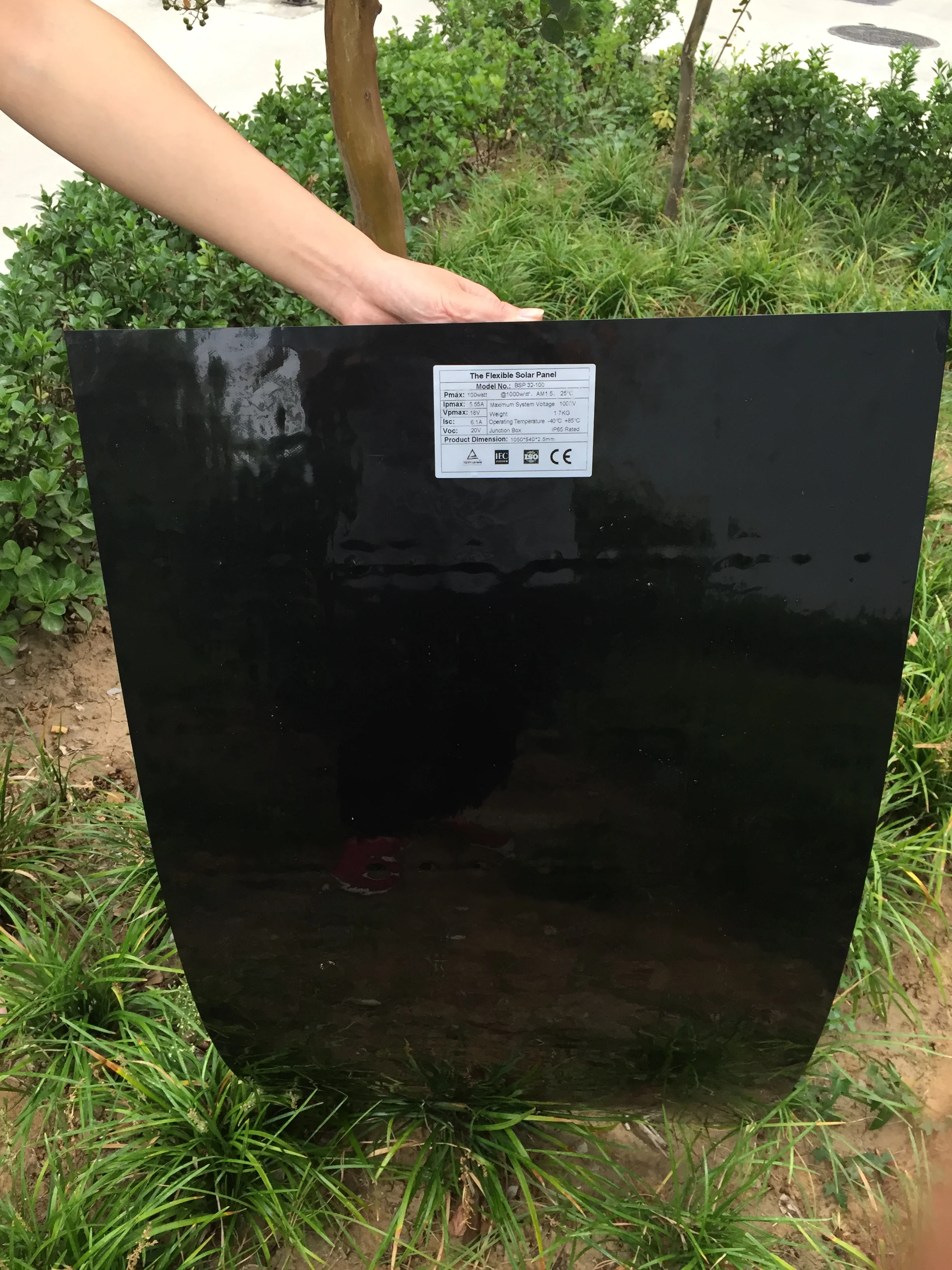 12v 100w Гибкая солнечная энергия солнечная панель 100 Вт Портативный панели солнечных батарей складной