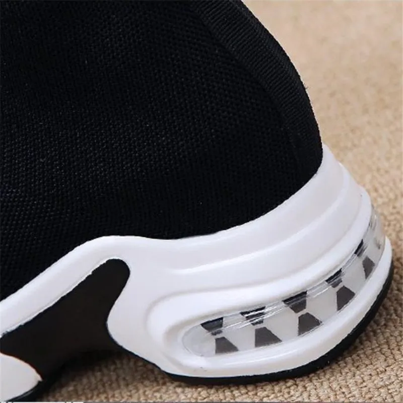 New Platform Sneakers Shoes Breathable Casual Shoes Woman Fashion Height Increasing Mesh Ladies Shoes Slip-On Chaussure Femme