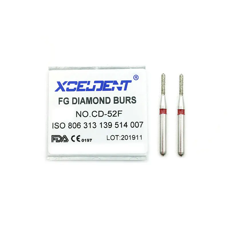 10 шт. Стоматологические алмазные Буры стоматологические для высокоскоростных
