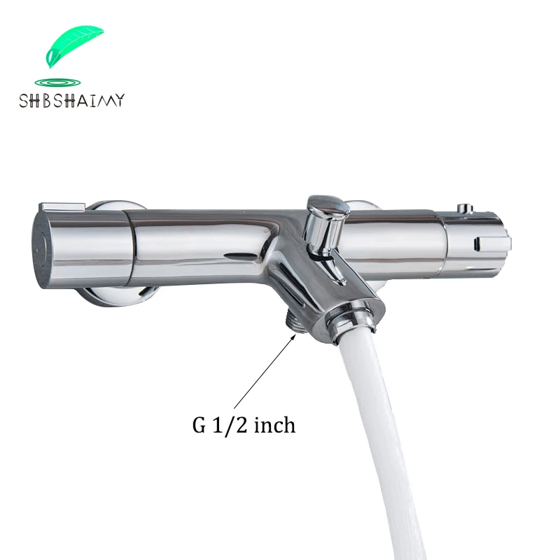 Термостатический смеситель для душа смесительный клапан ванной комнаты Длинный