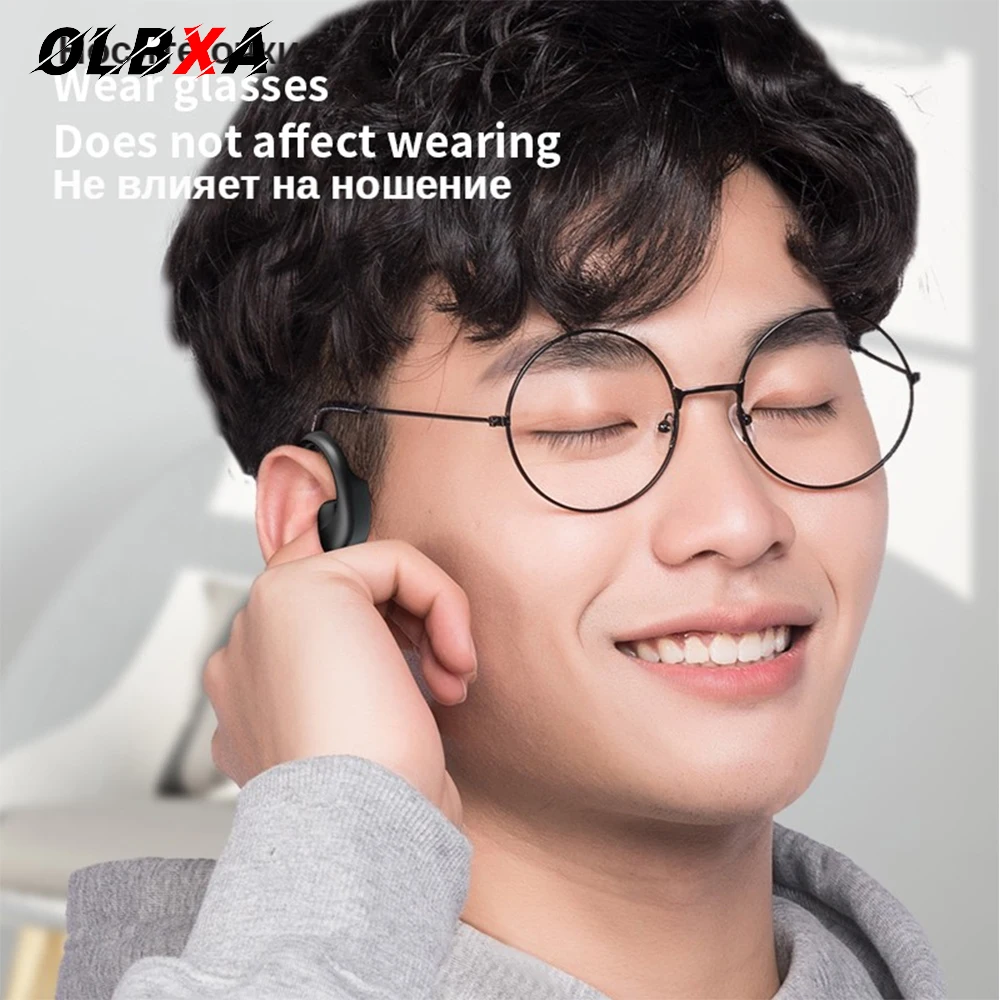 OLBXA 2020 New Bone Conduction TWS Bluetooth headset HIFI sound quality Noise Reduction Skin-friendly hanging neck headphones