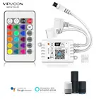 VIPMOON 24-кнопочный бесшумный RGB Wi-Fi пульт дистанционного управления двойной выход для светодиодных лент 50502835