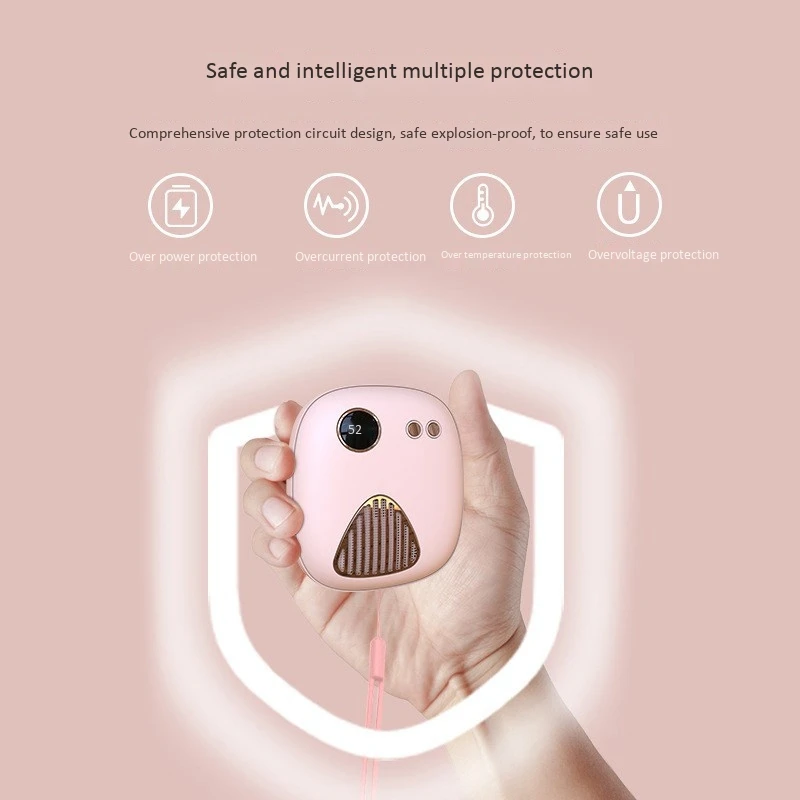 

YB-B1 Hand Warmer Portable Hand Warmer Mini USB Fast Charging Heating Hand Warmer Suitable for Office Home