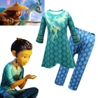 Детский костюм для косплея Disney Raya and The Last Dragon, костюм для вечевечерние НКИ на Хэллоуин, аниме, комплект одежды для косплея, Детский костюм, подарок на день рождения