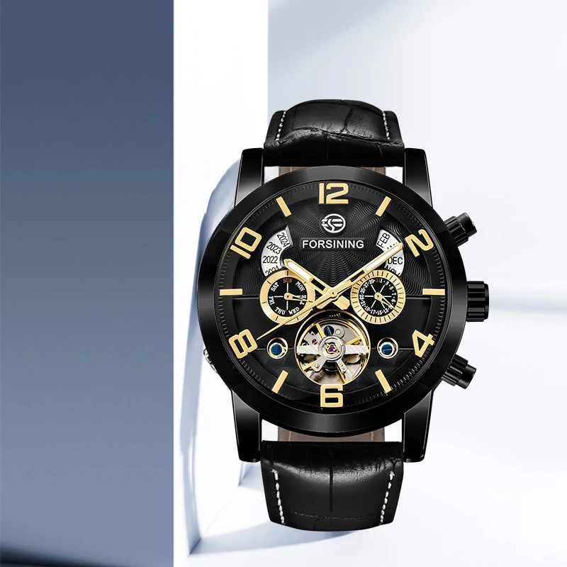 Часы наручные Forsining Мужские автоматические роскошные брендовые дизайнерские