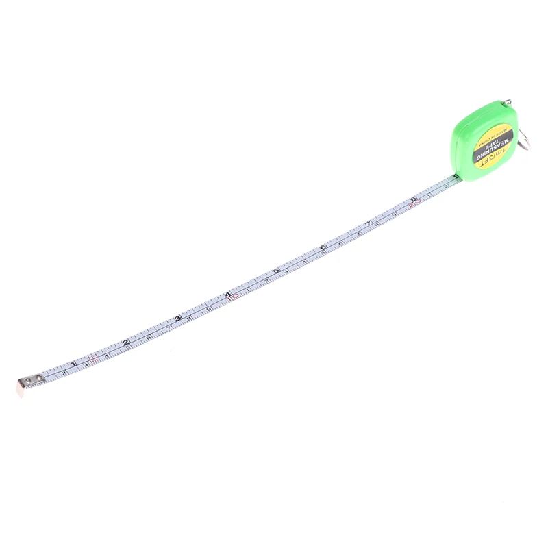 

1pcs Retractable Ruler Tape Measure 1m/3ft Sewing Cloth Metric Tailor Tool Small Tape Measure Keychain Pendant