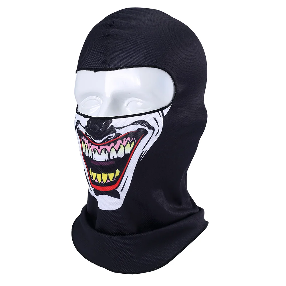 25 3D Orcs клоун Балаклава Джокер V для Vendetta Маска подшлемник мото мотоцикла мотоциклетная сноуборда Лыжная Шапка сноубордиста ШЛЕМ ЛАЙНЕР Байкер лицо щит Кепка для мужчин и женщин подшлемник для мотошлема - Цвет: 25