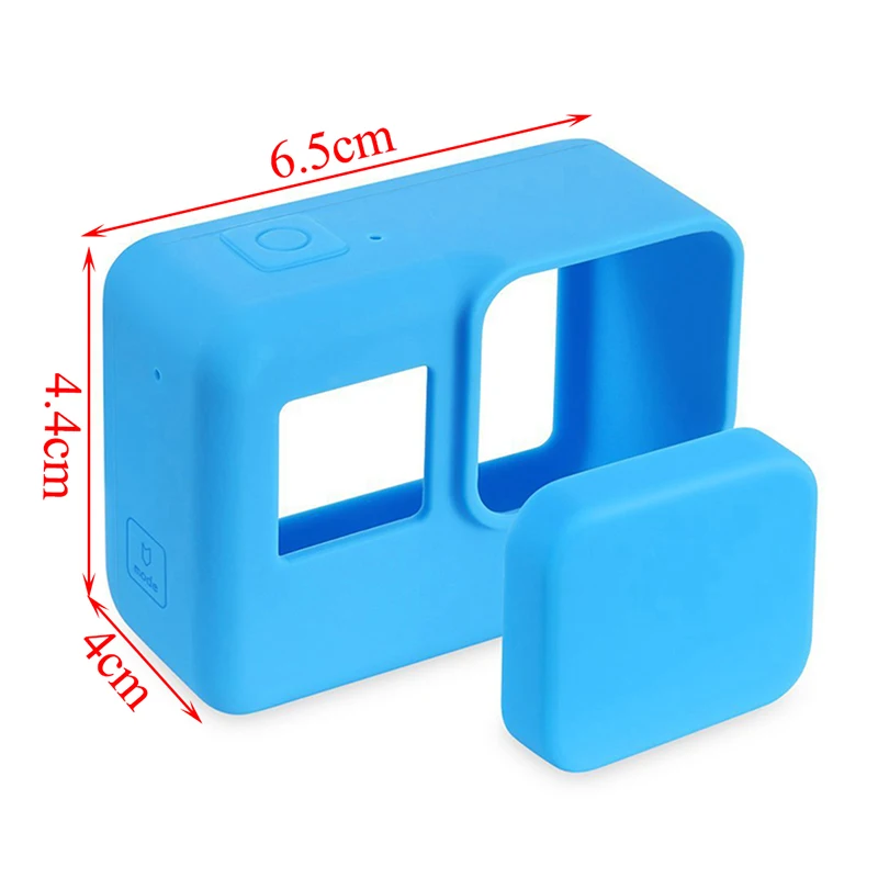 

For Go Pro HERO 5 6 4 Silicon Camera Case Protective Dirtproof Skin Rubber Cover Camera Accessories