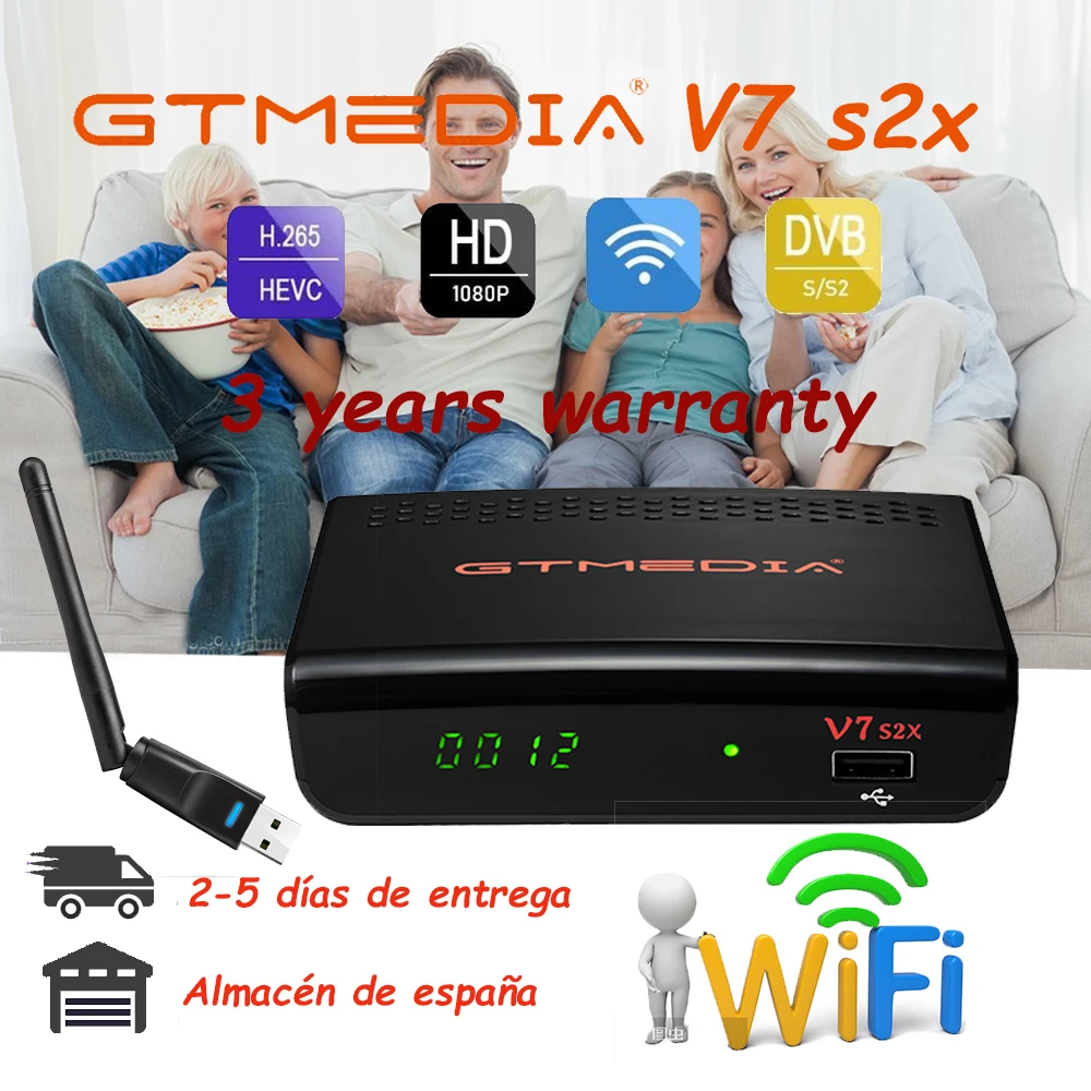 Встроенный WI FI gtmedia v8x V8 honor DVB S2 спутниковый ТВ приемник а также V7 s2x включают в себя