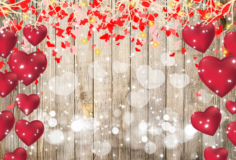 Виниловый фон для детской фотосъемки с изображением красных листьев и дерева |