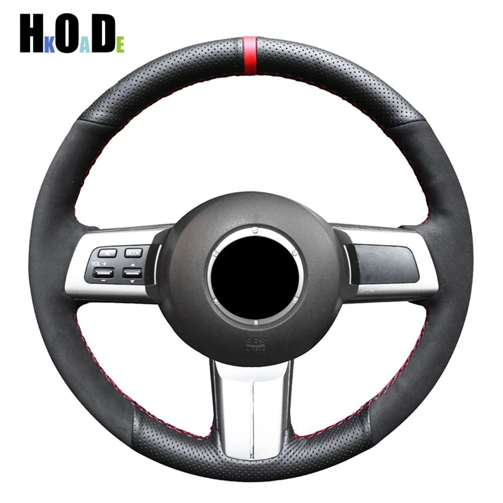 Искусственная кожа черная замша для Mazda Φ CX7 2007 2009 2014 2008 2013 сделай сам|Чехлы на
