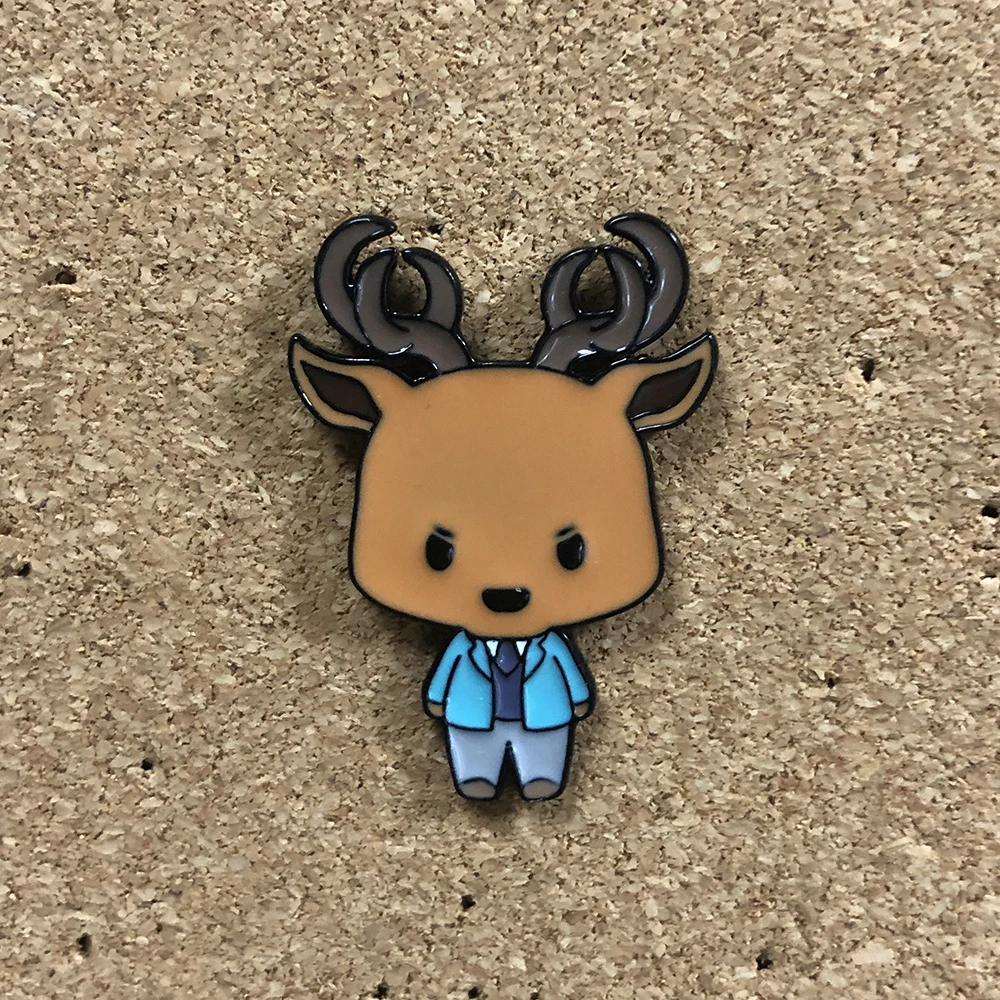 Брошь BEASTARS для одежды значки с аниме-булавкой аксессуары ювелирных изделий