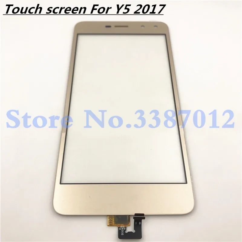 

5,0 ''Замена высокого качества для Huawei Y5 2017 Y5III MYA-L22 MYA-L23 сенсорный экран дигитайзер сенсор внешняя стеклянная панель объектива