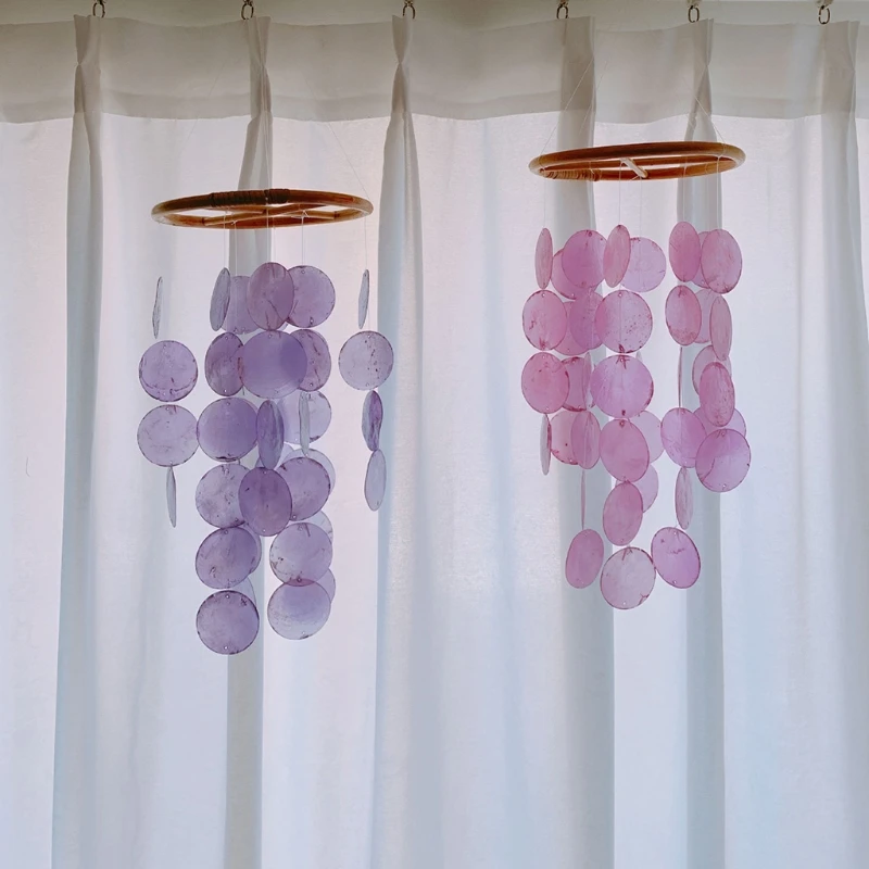 

Home Shell Wind Chime Nordic Kids Room Nursery Decoration Hanging Windchimes Wall Pendant