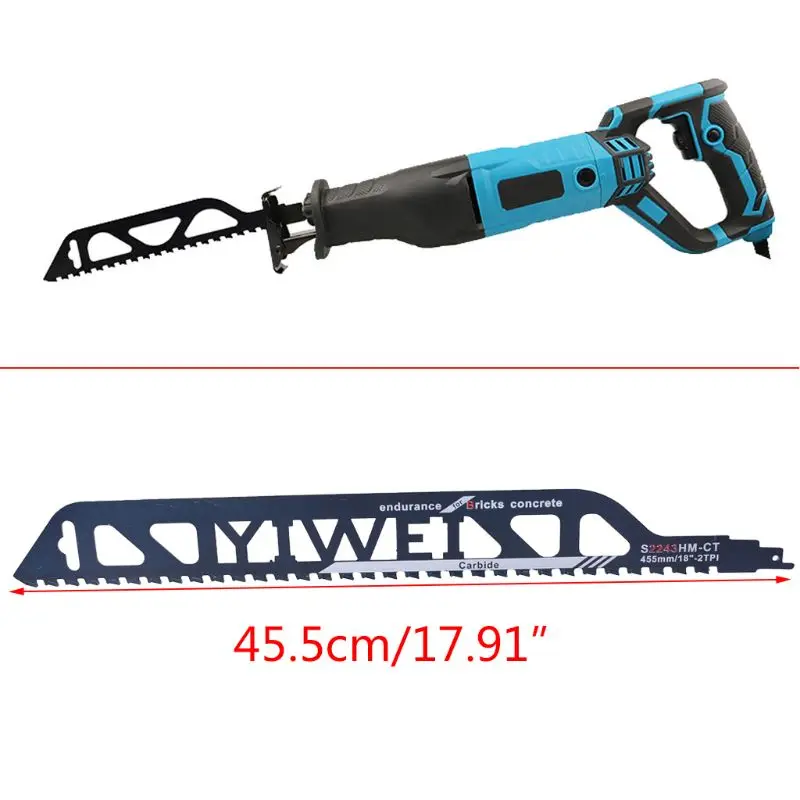Demolition Masonry Reciprocating Saw Blade for Cutting Bricks Concrete with Cemented Carbide Teeth Blades | Инструменты