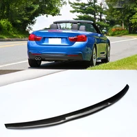 m style carbon fiber rear trunk spoiler for bmw f33 convertible 4 series 2014 2015 2016