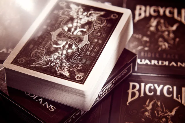 1 колода Theory11 велосипед карты стражи игральные карты Bicycle Обычная подставка для велосипеда всадника назад волшебные карты реквизит для магических фокусов