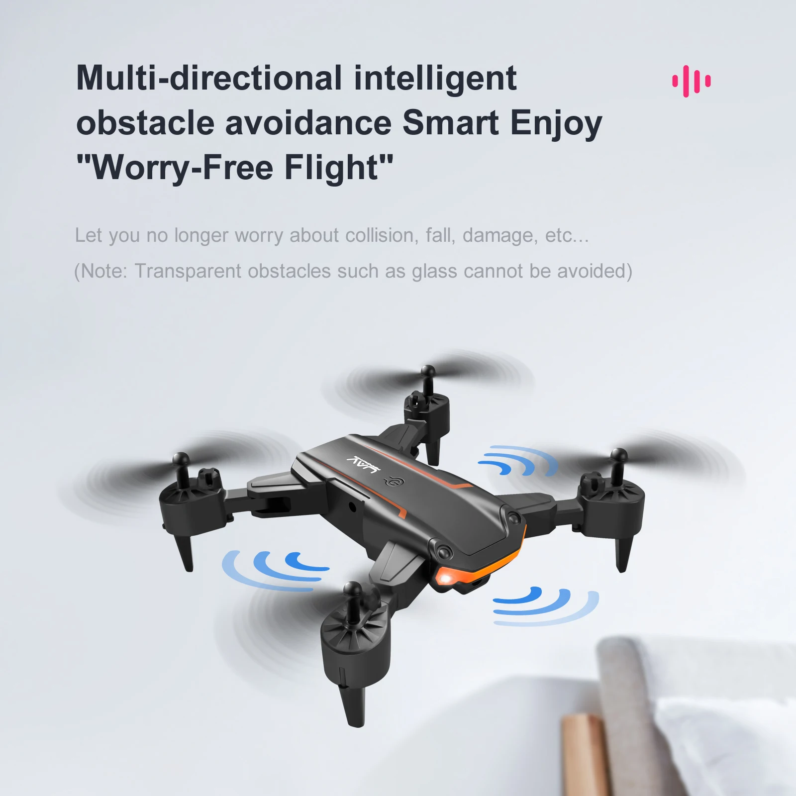 Профессиональный мини-Дрон 4K HD с камерой Wi-Fi FPV складной режим обхода препятствий