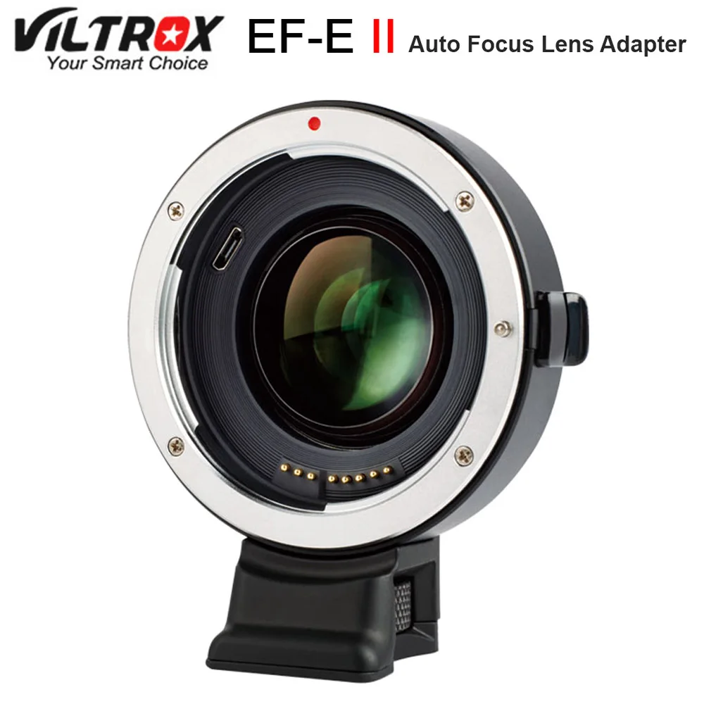 Viltrox EF-E II редуктор автофокуса усилитель скорости объектива адаптер для Canon EF Sony NEX