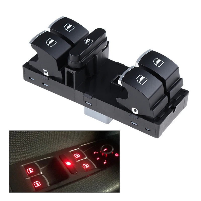 Переключатель бокового окна для VW Touran Tiguan Passat B6 B7 CC Golf Mk5 MK6 Jetta III AMAROK 5ND959857 5K4959857 |