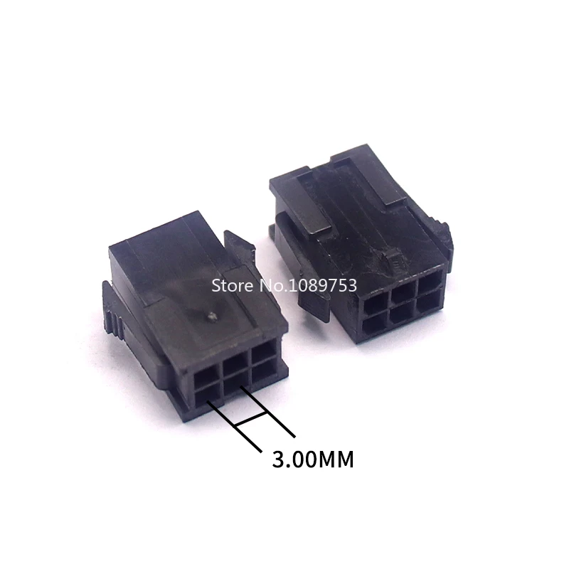 10 шт. микро-Fit 3 0 мм разъем MX3.0 двухрядный гнездовой корпус 2x 1/2/3/4/5/6/7/8/9/10/12 Pin шаг 43640