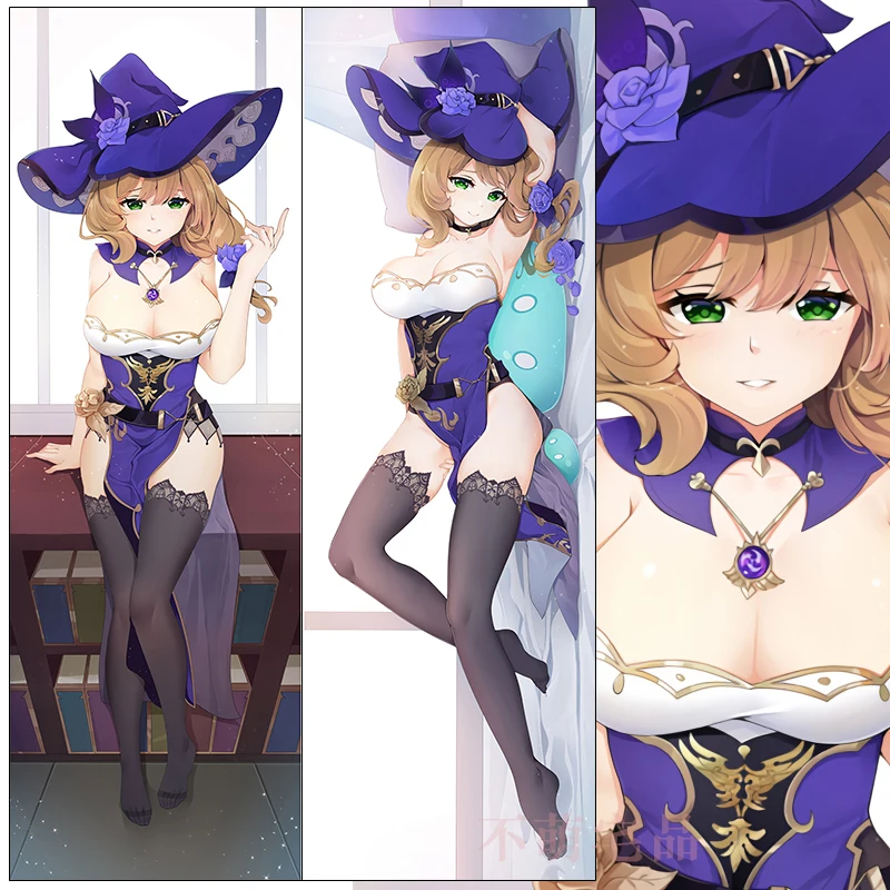 

Anime Genshin Impact Lisa Minci Sexy Dakimakura Hugging Body Pillow Case Otaku Pillow Cushion Cover Bed Linings Xmas Gifts BMZP
