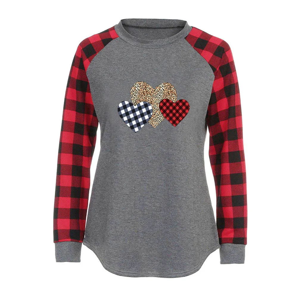 Новинка женская футболка в стиле Харадзюку топы с принтом сердечек Женская