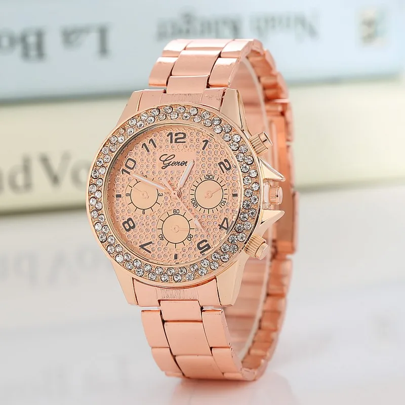 Новинка 2019 известный бренд розовое золото повседневные кварцевые часы для