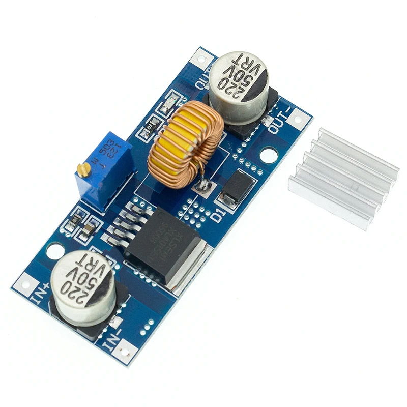 5A DC понижающий Регулируемый Модуль питания литиевая зарядка XL4015 4 ~ 38V 96% модуль