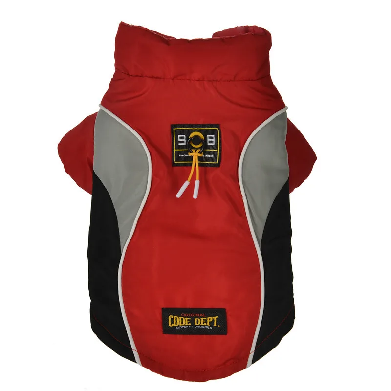 Одежда для маленьких собак зимнее хлопковое пальто щенков пуховая куртка