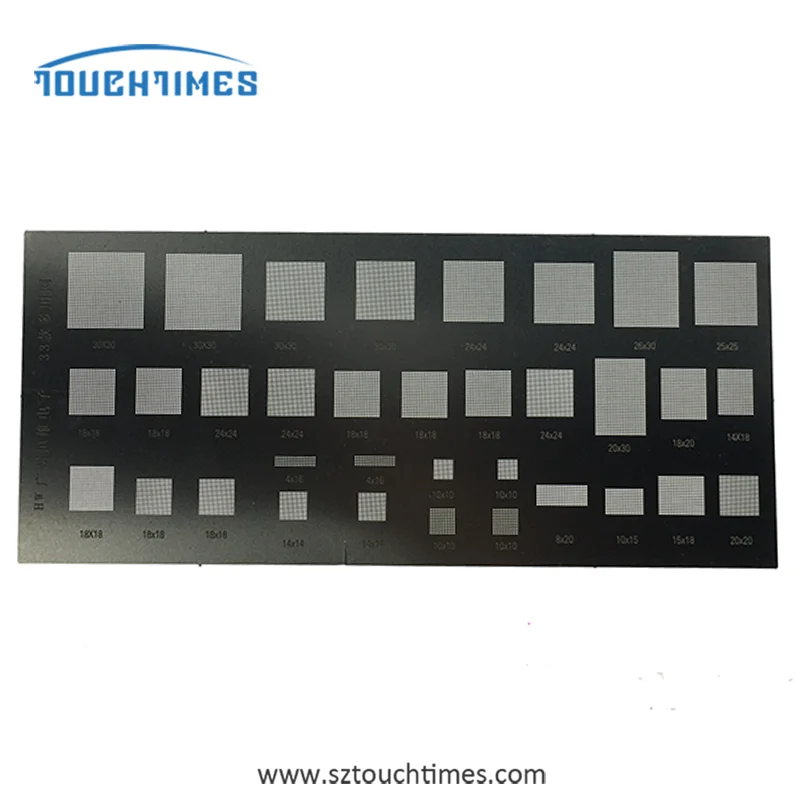 Universal BGA Reballing Solder Stencil Plant Tin Net For HUAWEI qualcomm iPhone iPad series multi-purpose MTK MSM lower level |