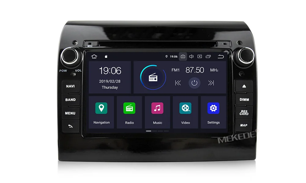 " Android7.1 Авто Радио автомобильный dvd-плеер gps навигация Мультимедиа Стерео для Fiat Ducato 2008- CITROEN Jumper PEUGEOT Boxer