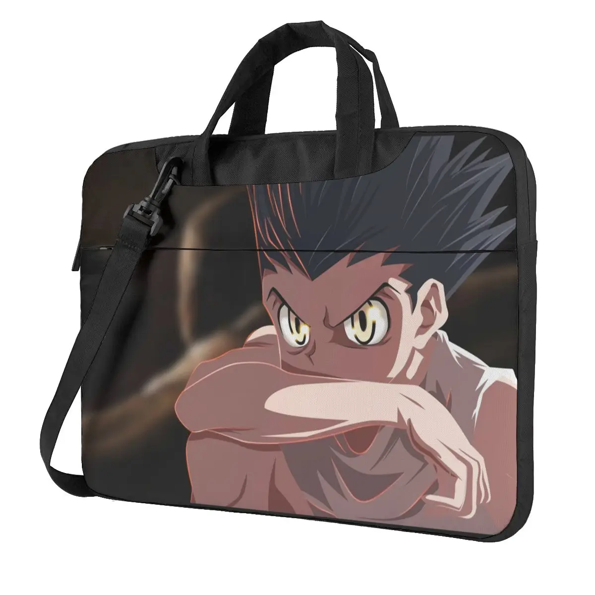 Anime - Hunter X Hunter Laptop Bag Case Protective Vintage Computer Bag Bicycle Crossbody Laptop Pouch