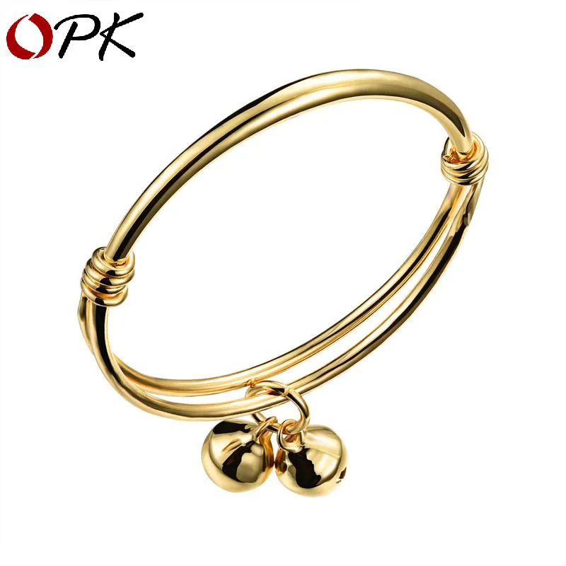 

Baby pull bracelet Baby innocent lively bell bracelet children's hand ornament auspicious gift