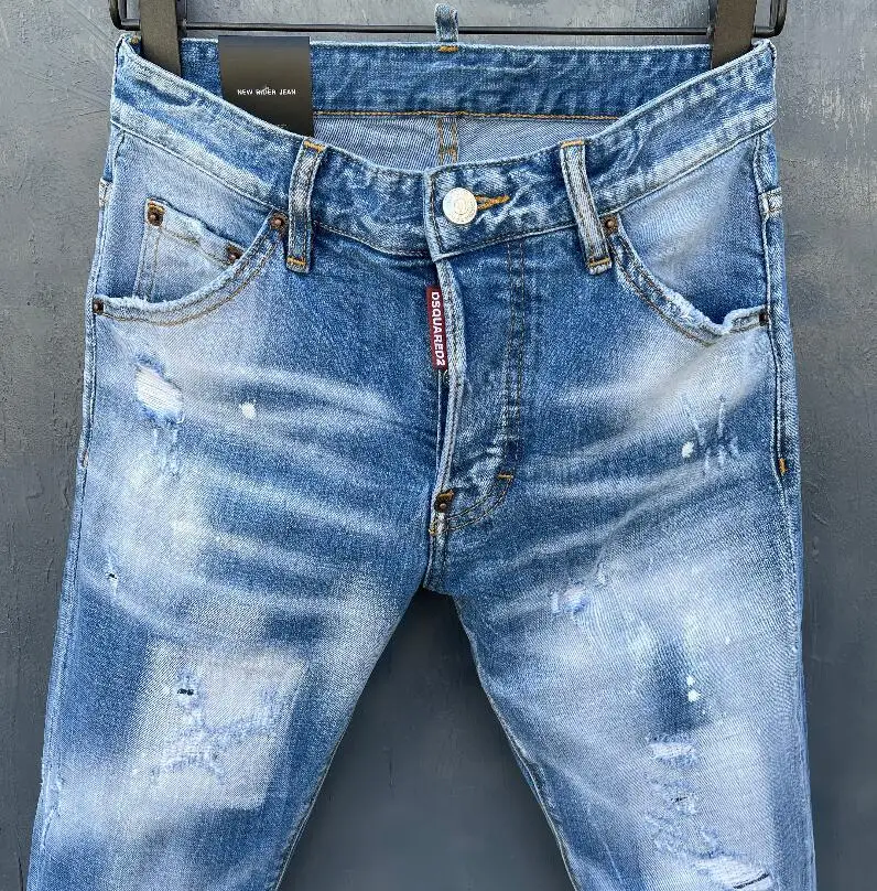 plus size jeans classic,Authentic DSQUARED2,Retro,Italian brand ,Women/Men Jeans,locomotive,Jogging jeans,DSQ036