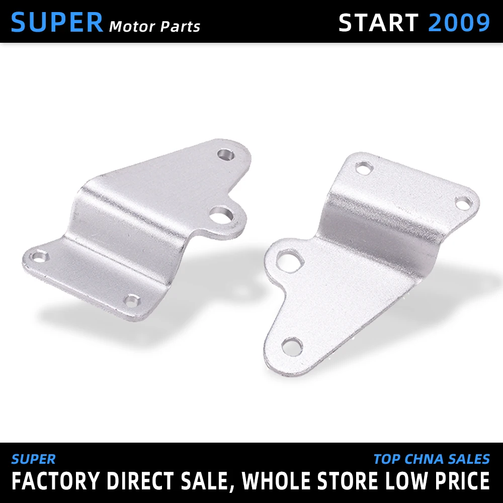 1 пара алюминиевых налобных фонарей для мотоциклов аксессуар фар фиксированный