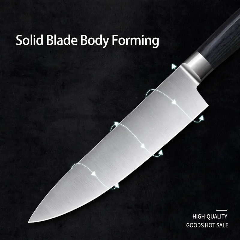 Новый Популярный острый нож из нержавеющей стали 8 дюймов шеф повара для