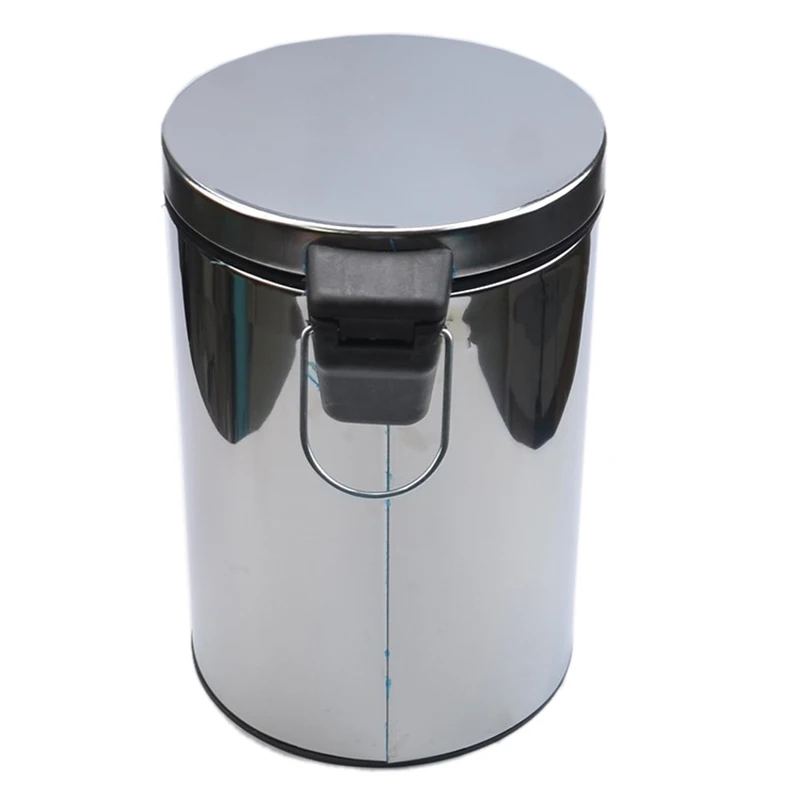 Мини мусорное ведро с крышкой круглый мусорный бак для ванной со съемной