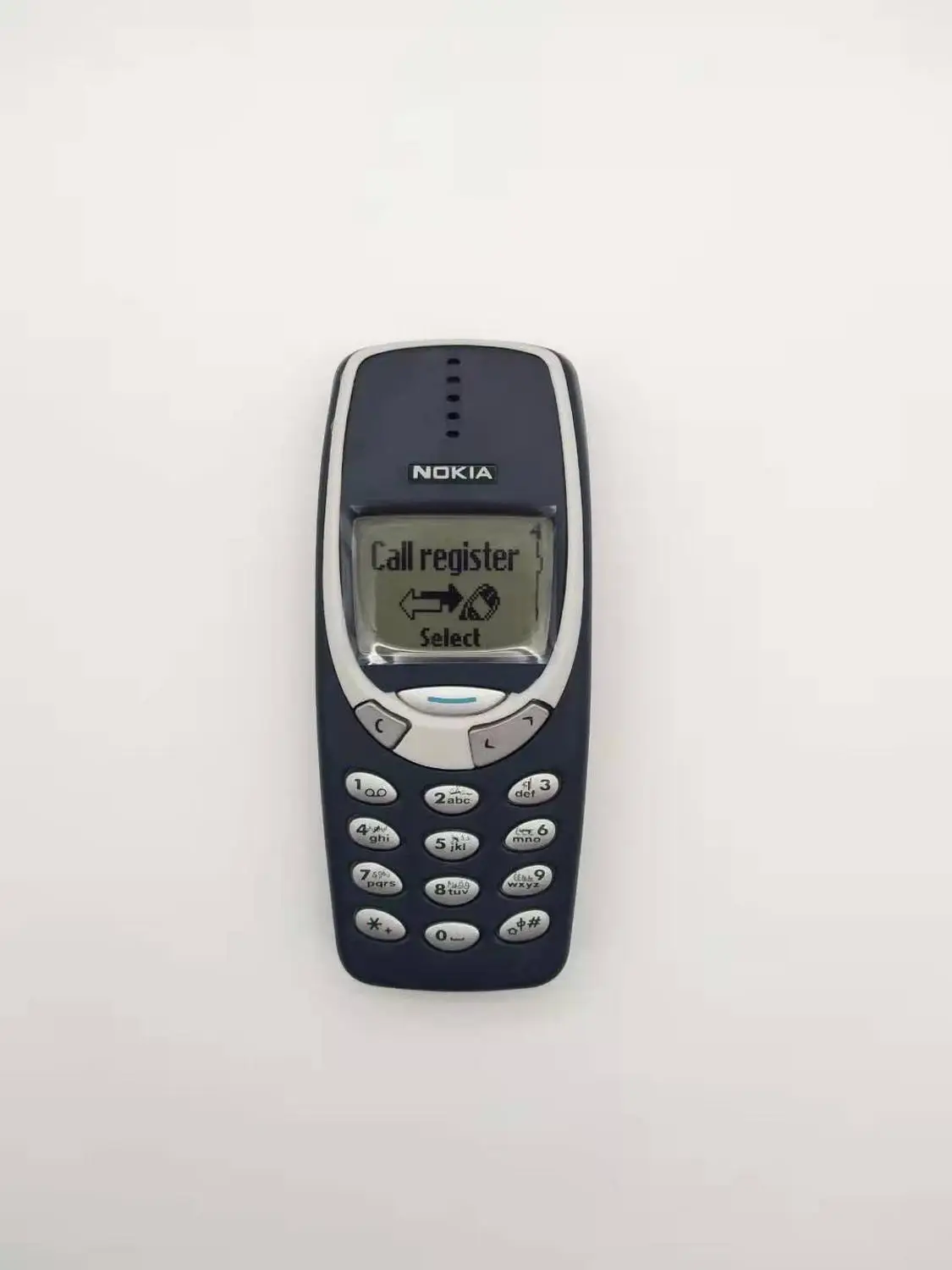Отремонтированный Nokia 3310 дешевый телефон разблокированный GSM 900/1800 с русской и арабской клавиатурой многоязычный 1 год гарантии - Цвет: dark blue