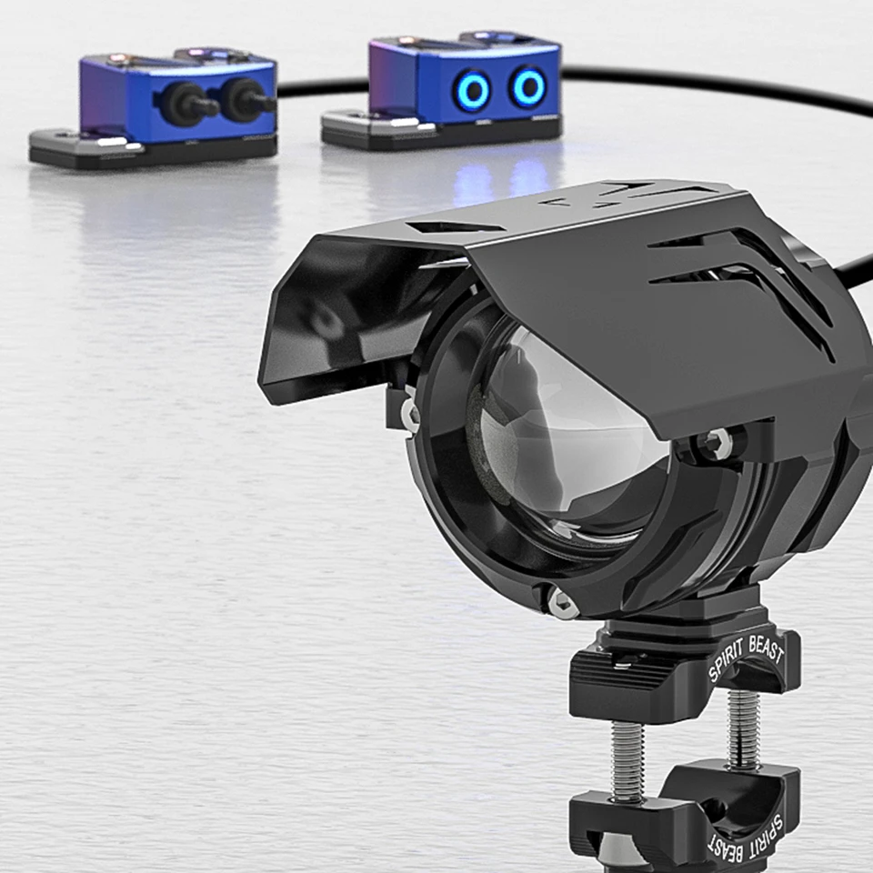 SPIRIT BEAST Motorcycle Headlight Switch Pump Cover Multi-Function Waterproof Power for Yamaha Honda Suzuki 150NK et | Автомобили и