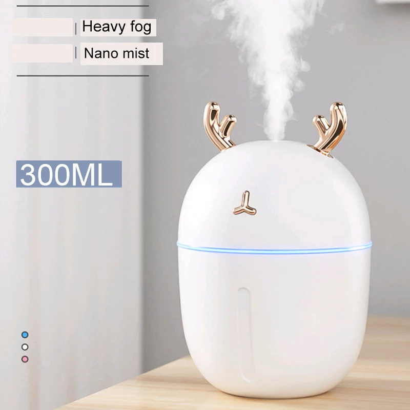 Увлажнитель воздуха бытовой для спальни миниатюрный очиститель распылитель с