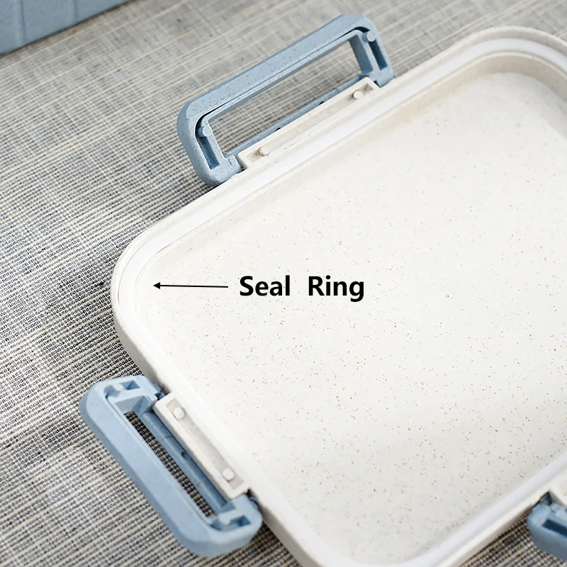 Мультяшный Ланч бокс без бисфенола А экологически чистый из пшеничной соломы