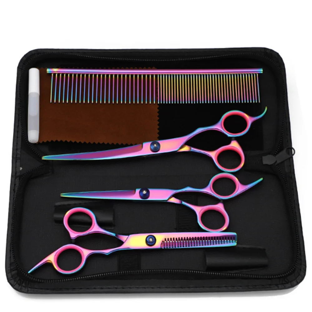 

Набор профессиональных ножниц для стрижки волос, парикмахерские ножницы для филировки, парикмахерские ножницы, инструменты для укладки