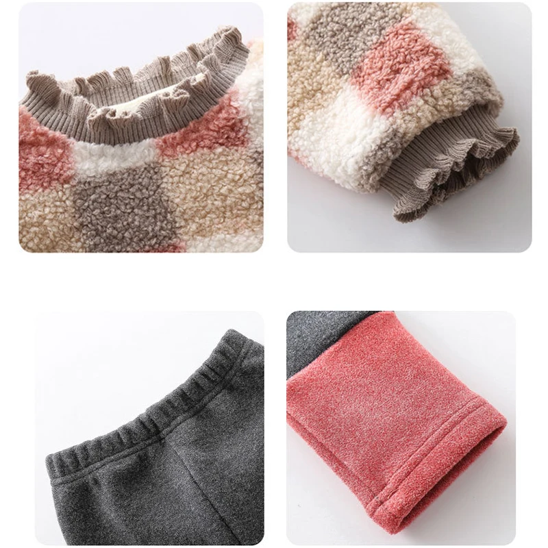 

Girls Clothes Sets Autumn Winter Long Sleeve Tops+Pants Suits Children Clothing Set Kids Clothes Teen 4 5 6 7 8 9 10 11 12 Years